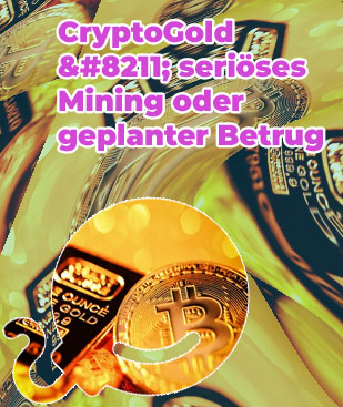 Cryptogold bitcoin auszahlen